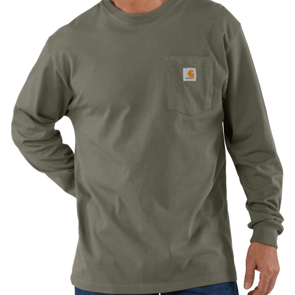 CARPHARTT LOOSE FIT HEAVYWEIGHT LONG-SLEEVE POCKET T-SHIRT XL!